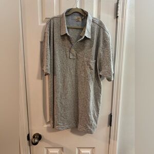 NWT XXL Mens Faherty Brand Laguna Polo Grey